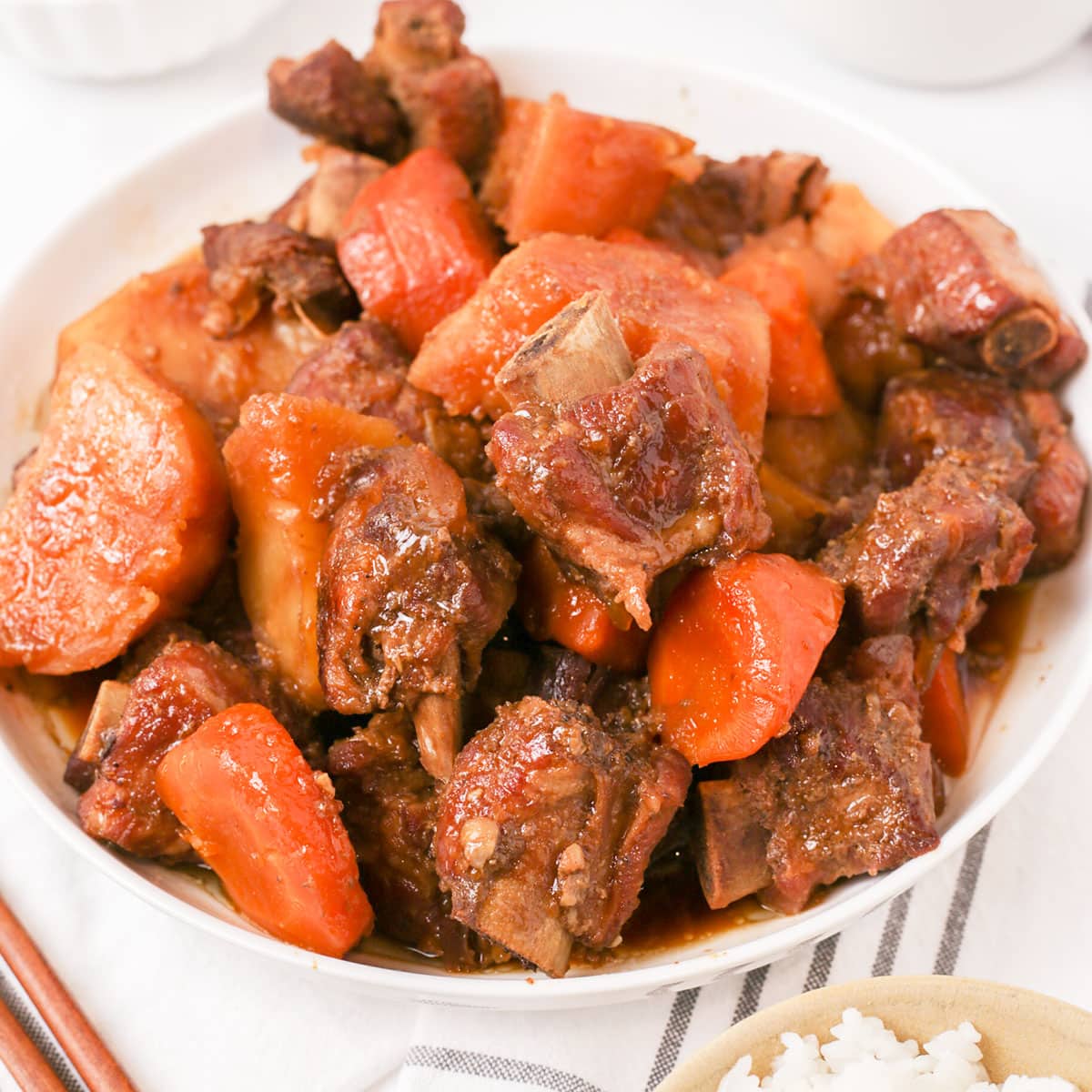 Dwaeji Galbijjim: The Secret to Super Tender Korean Pork Ribs